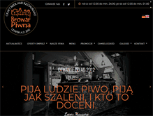 Tablet Screenshot of browarpiwna.pl